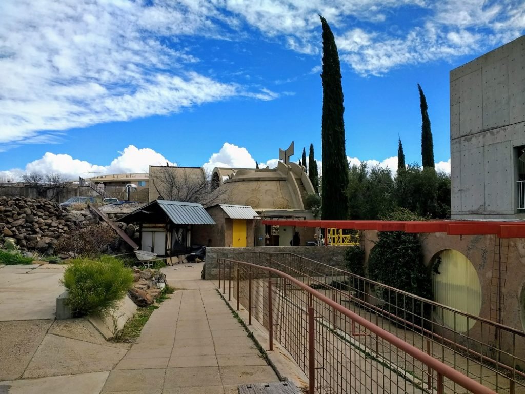 The village of Arcosanti