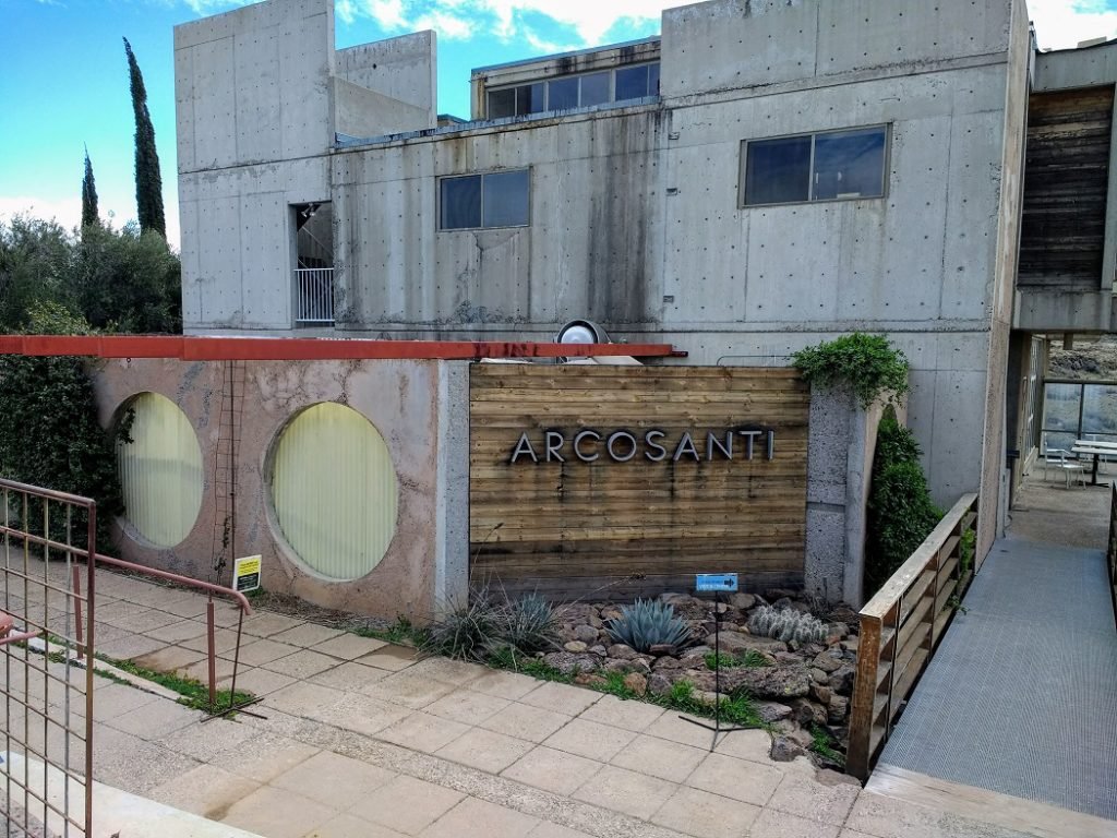 Arcosanti main building