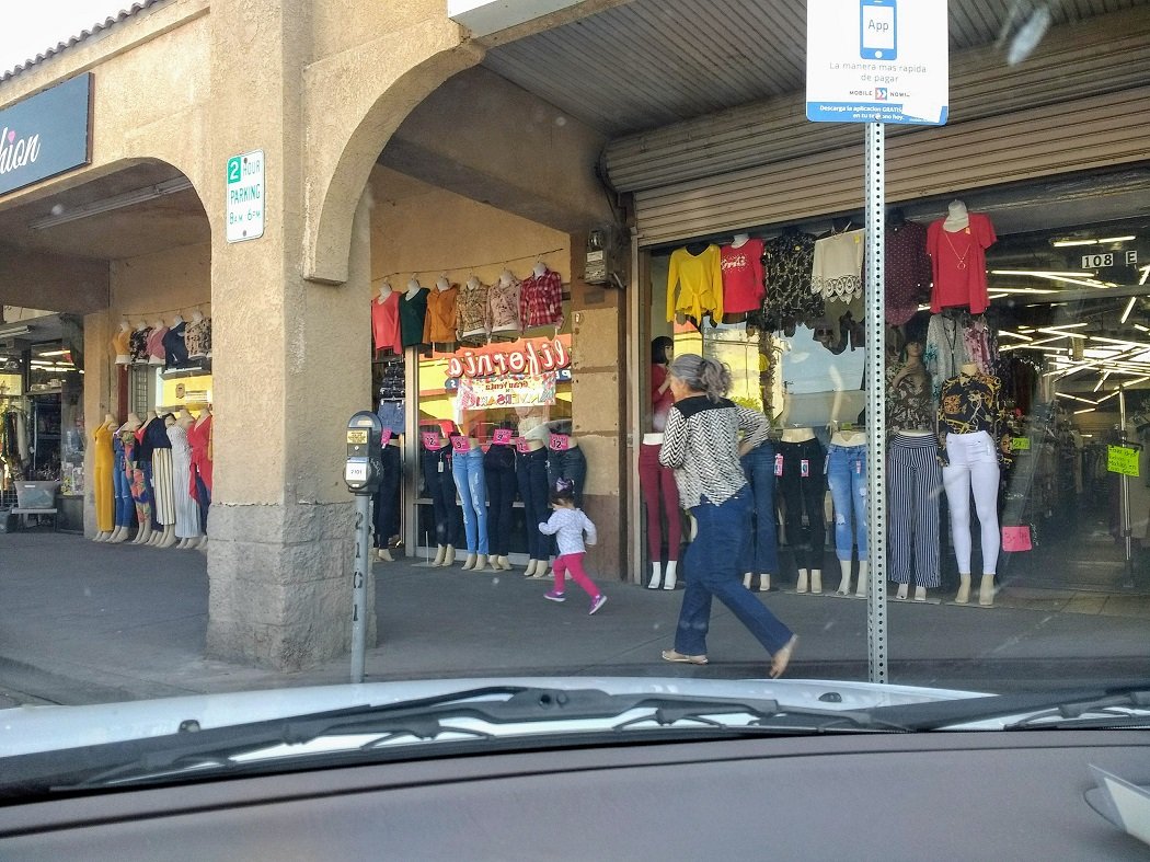 main street in Calexico