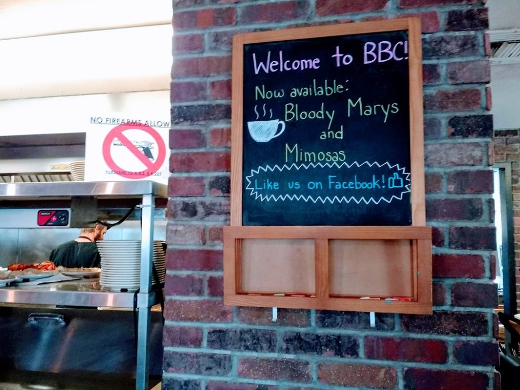No Firearms Allowed bisbee breakfast club