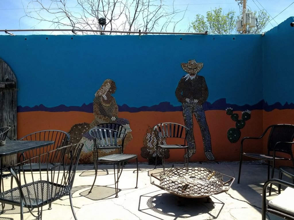 patio at La Gitana cantina