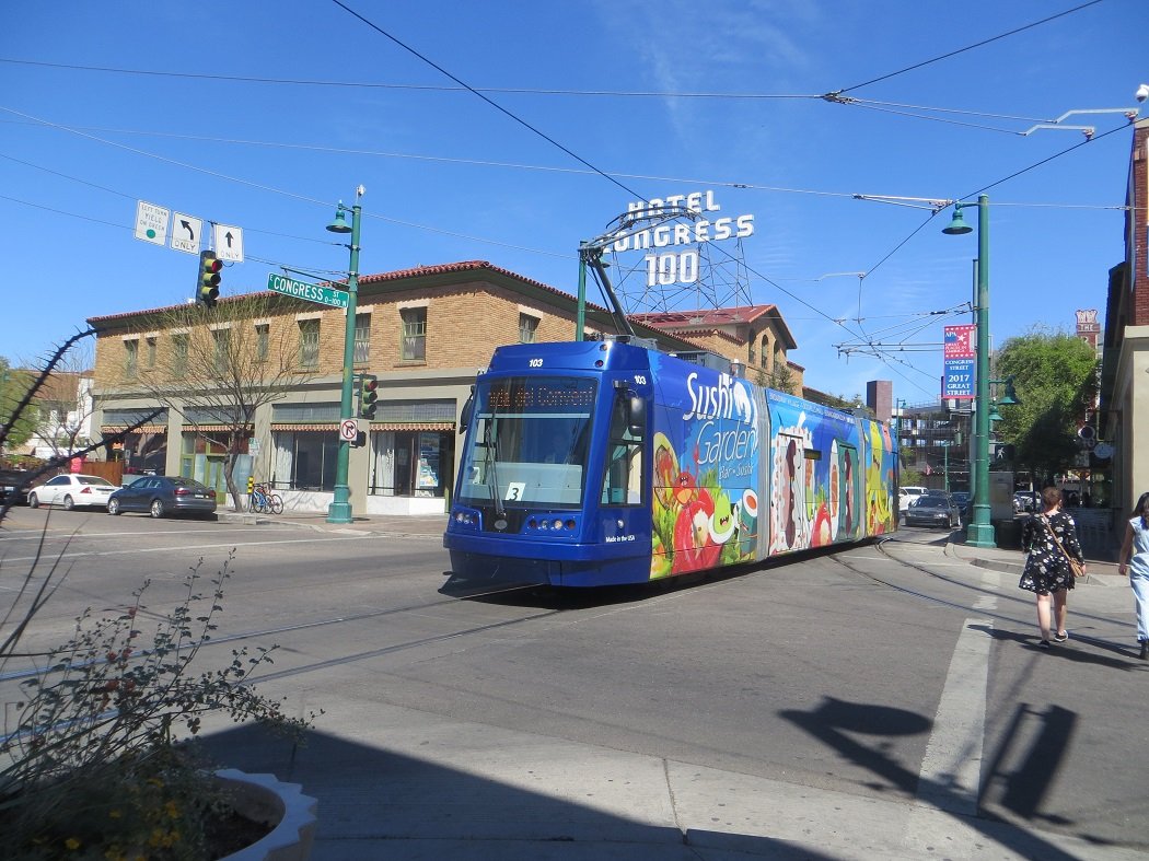 Folk Music Festival in  historic old downtown Tucson