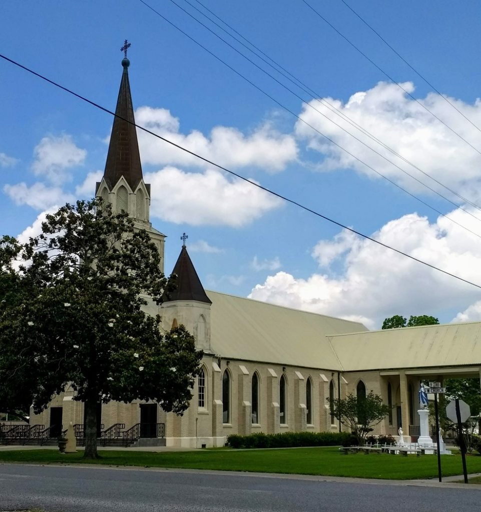 Our Lady of the Lake church Delcambre Louisiana