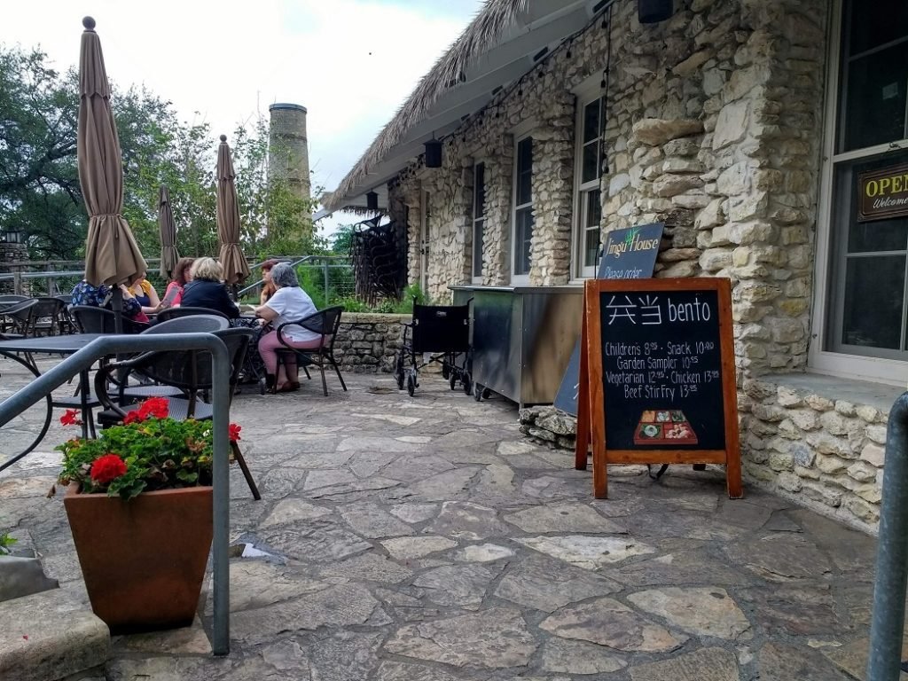 lunch at tea garden San Antonio