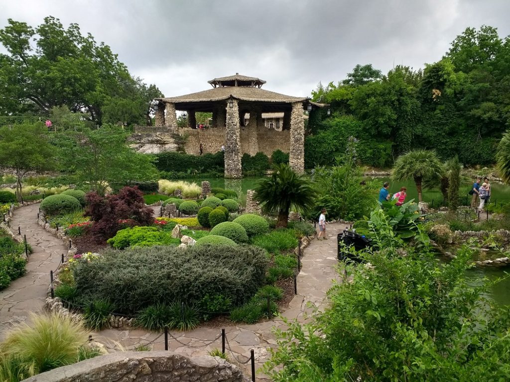 The notquite Japanese Tea Garden in San Antonio Wandering Lady