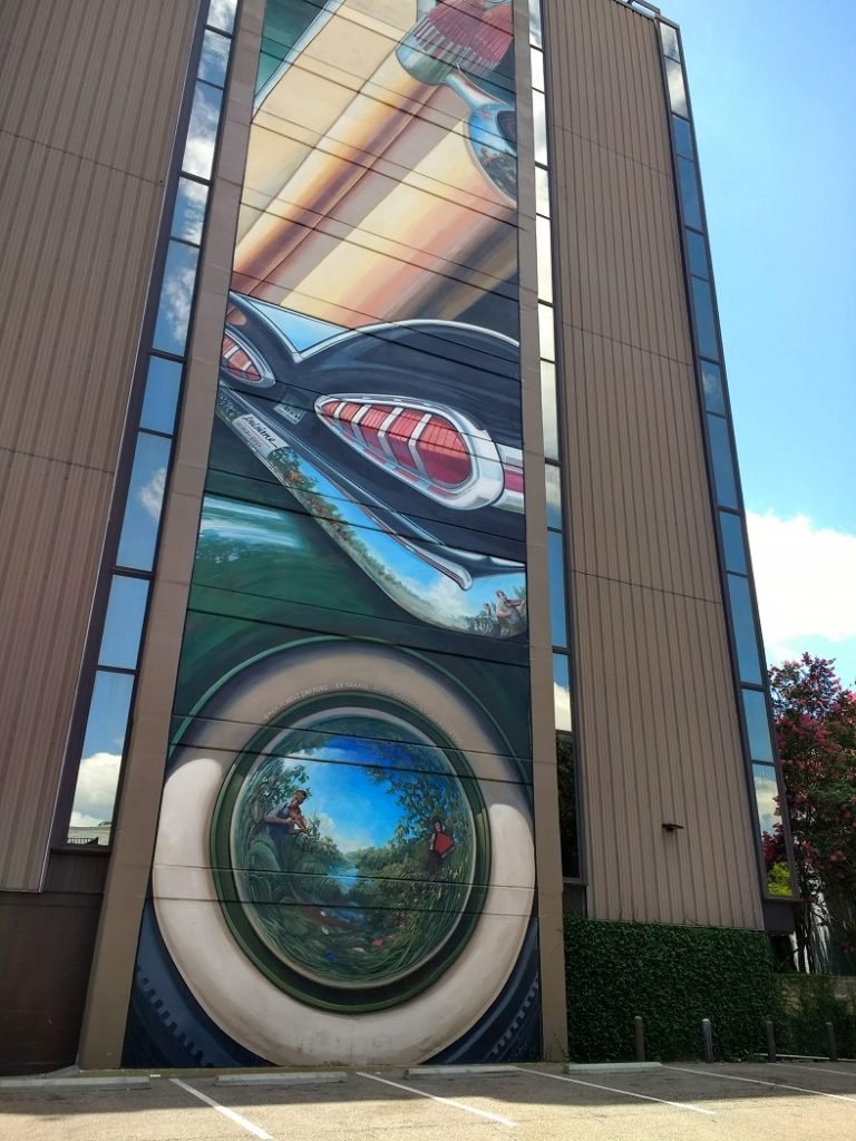 car mural lafayette Louisiana