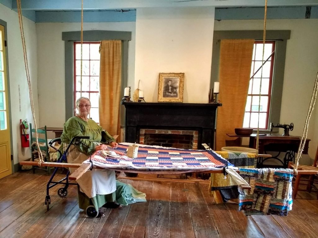 quiltmaker at Vermillionville