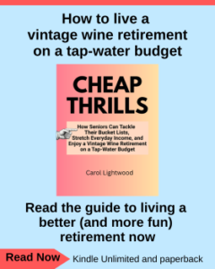 cheap Thrills for seniors ebook and paperback