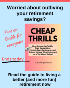 Cheap thrills for Seniors ebook free for everyone