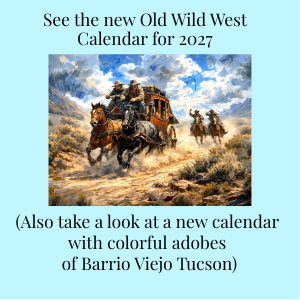 Stagecoash being chased ad for 2027 calendar